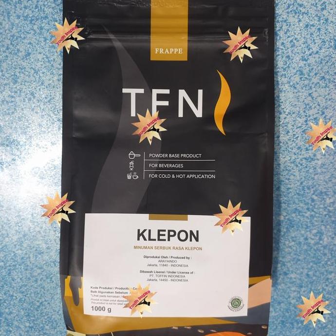 NEW BUBUK MINUMAN FRAPPE KLEPON TOFFIN 1KG ORI