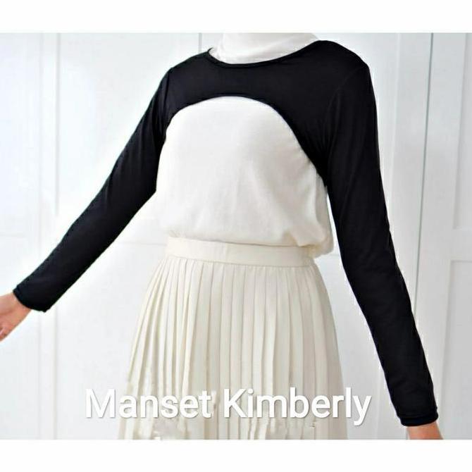 Manset Tangan Sambung Bolero/Manset KimBerly Long Bolero Crop Top