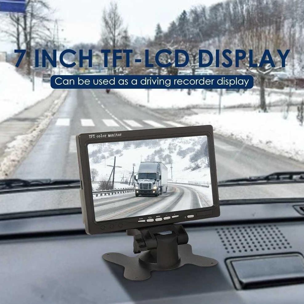 PROMO Yoelbaer Layar Monitor Mobil 7 Inch Car Digital Display TFT