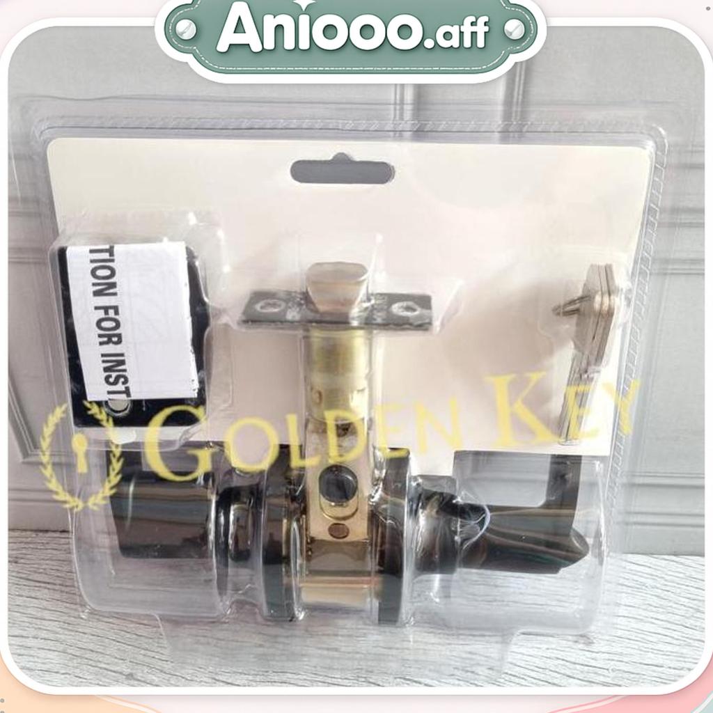 Kunci Pintu Handle Lever Set Dekkson Dekson Ls T 6300 T6300 Et Black Hitam