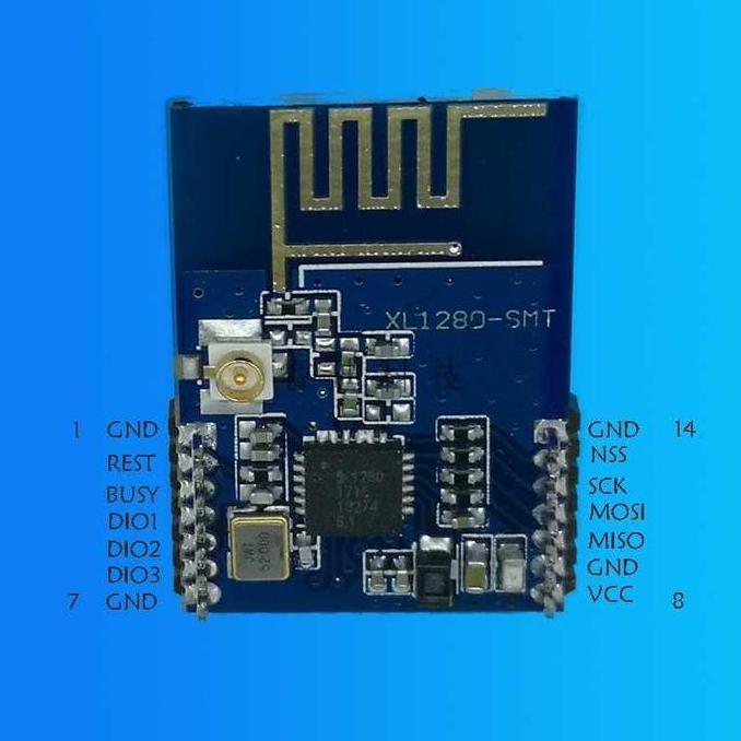 TERLARIS SX1280 WIRELESS MODULE RANGING - 2.4GHZ VERSION OF SX1278 LORA