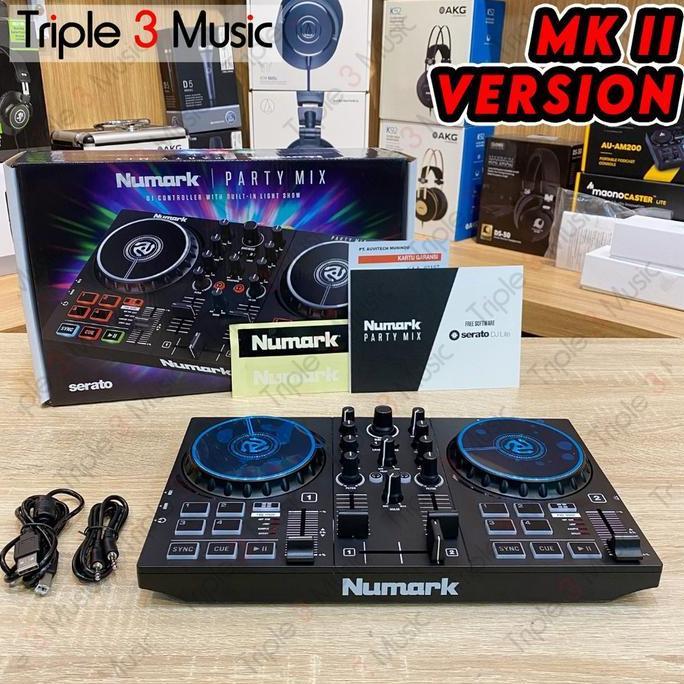 Numark Party Mix Partymix DJ Controller built in Interface virtual dj