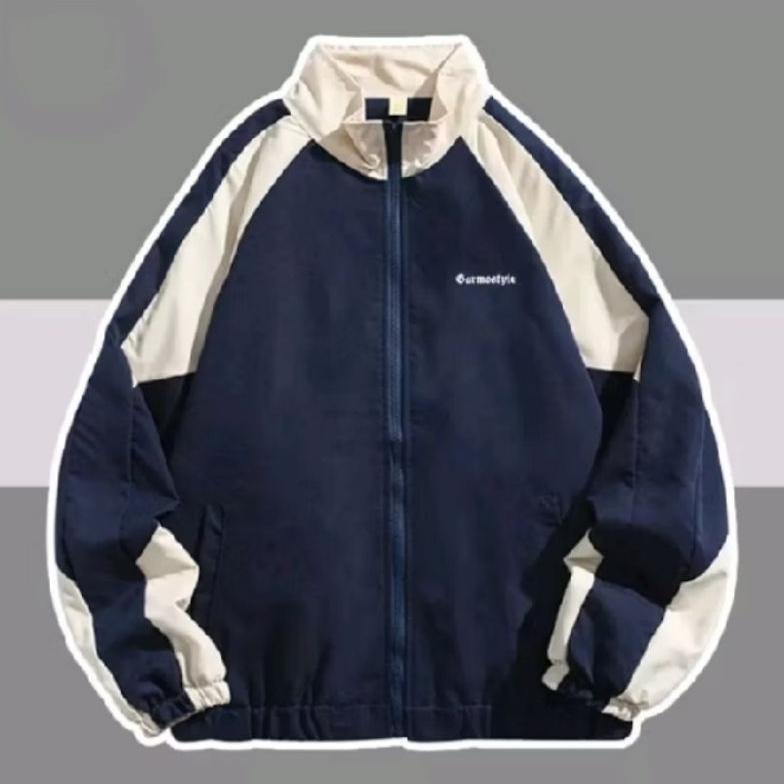 BESTPROMO JAKET VARSITY COLORBLOCK JAPAN VINTAGE WINDBREAKER /JAKET JEPANG RETRO SPORT 90AN JEKET HI