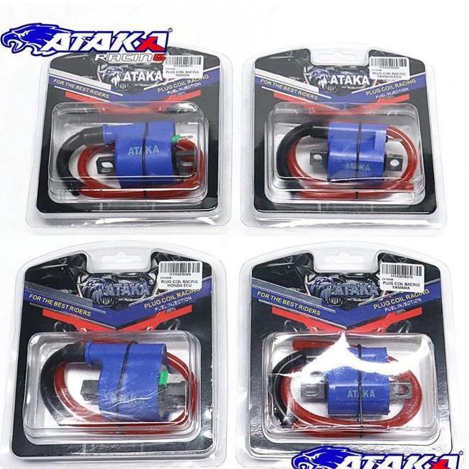 Koil Pengapian Racing Coil Busi ATAKA Pnp Motor Karbu Injeksi Karburator FI Yamaha Universal Mio Spo