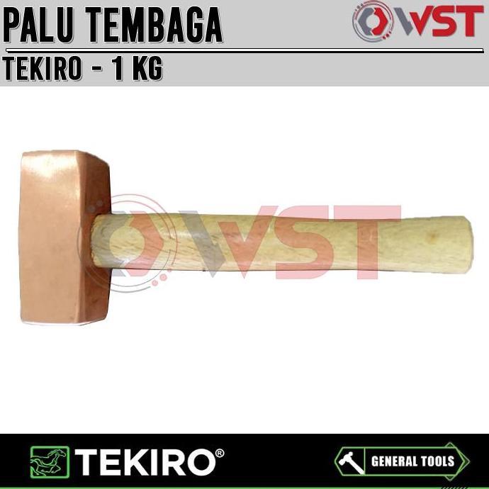 Tekiro Palu Tembaga 1KG / Copper Hammer 1Kilo 1000G 1000Gram