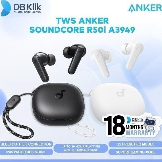 TWS Anker Soundcore R50i A3949 - True Wireless Earbuds Soundcore A3949
