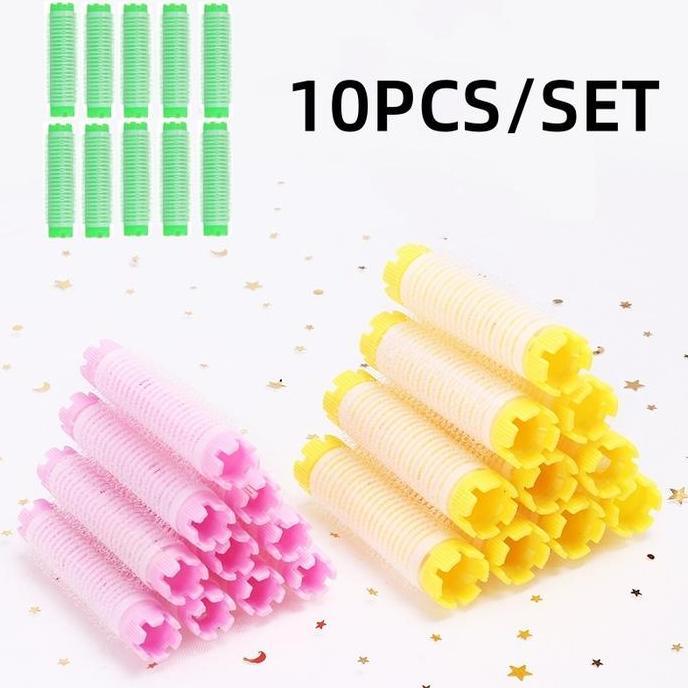 BUNDUQ 10PCS/SET Roll Keriting Akar Root Perm Roll Salon Rol Korean Perm