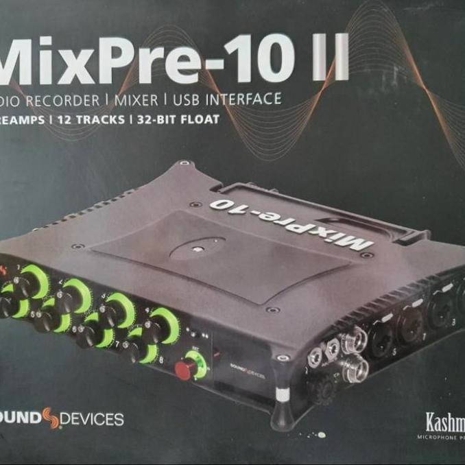Sound Devices Mixpre 10 II Recording Mixpre-10 Two Mixpre 10 ii