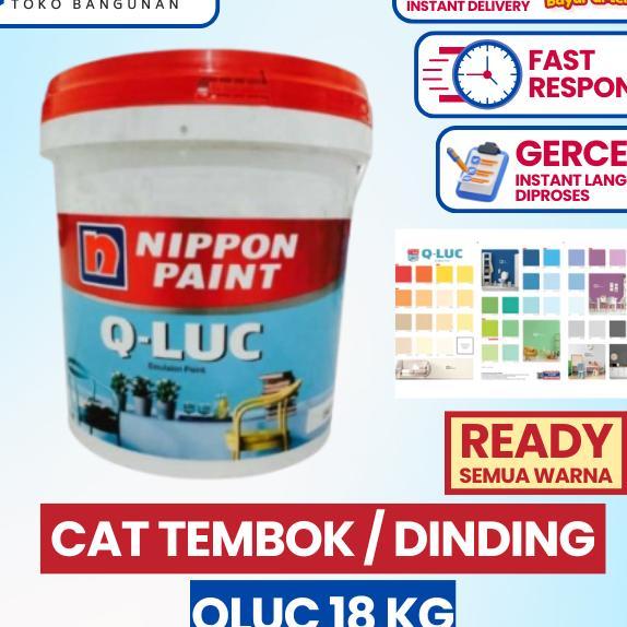 Cat Tembok Qluc 18Kg Nippon Paint - Besar Pail