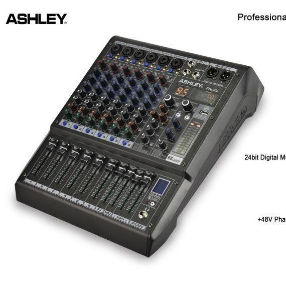 Mixer Audio ASHLEY Favorite 6 Mixer Ashley 6chennel Profesional mixer console Original USB SOUNDCARD