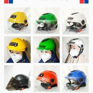 Helm Sepeda Listrik/Helm Sepeda Motor Listrik/Helm Retro/Helm Bogo/Helm Viral/Helm Skuter