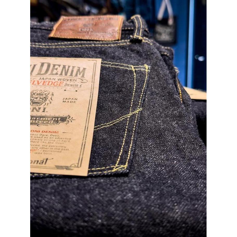 ONI Denim ONI-622 15oz Low Tension Snature Selvage Relax Tapered Jeans