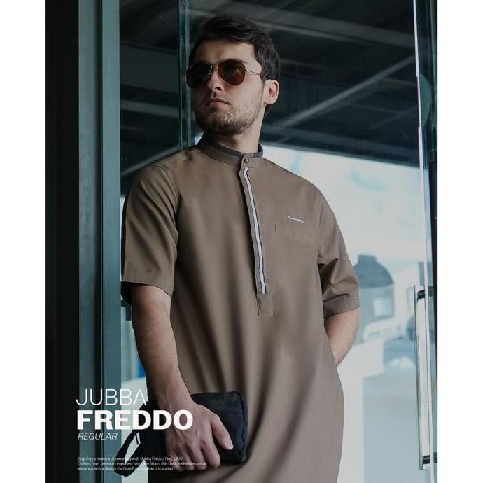 SAMASE JUBBA Saudi Pria Lengan Pendek Cutting Reguler 05U1 - Jubba Freddo