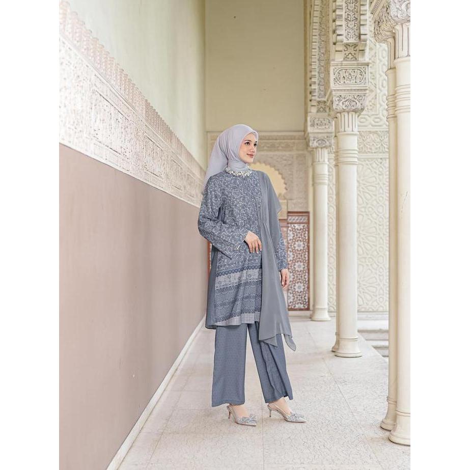 Zysku Xena | Sarimbit Wanita Dewasa 2026 | Samira Family Set - Dune