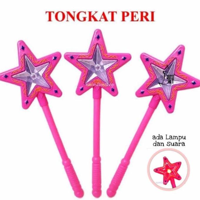 Mainan Tongkat Magic Wand Tongkat Peri ajaib- Tongkat Frozen
