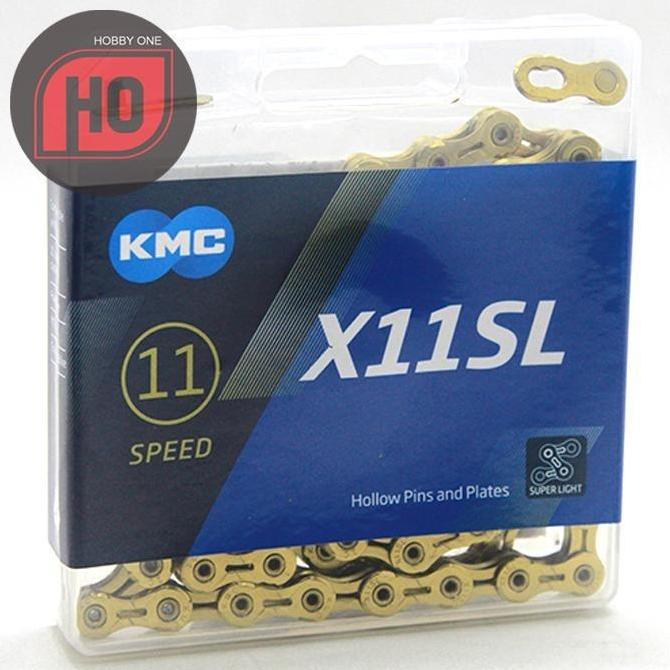 KMC X11SL / X 11 SL - GOLD - Rantai 11 Speed