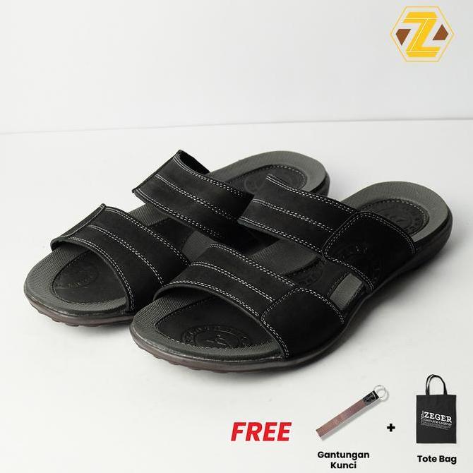 Zeger Footwear Sandal kulit pria Zeger -  Bellamo 886