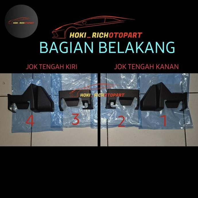 Cover Tutup Kaki Jok Tengah bawah Bagian Belakang Avanza Xenia Veloz 2022 original harga satuan