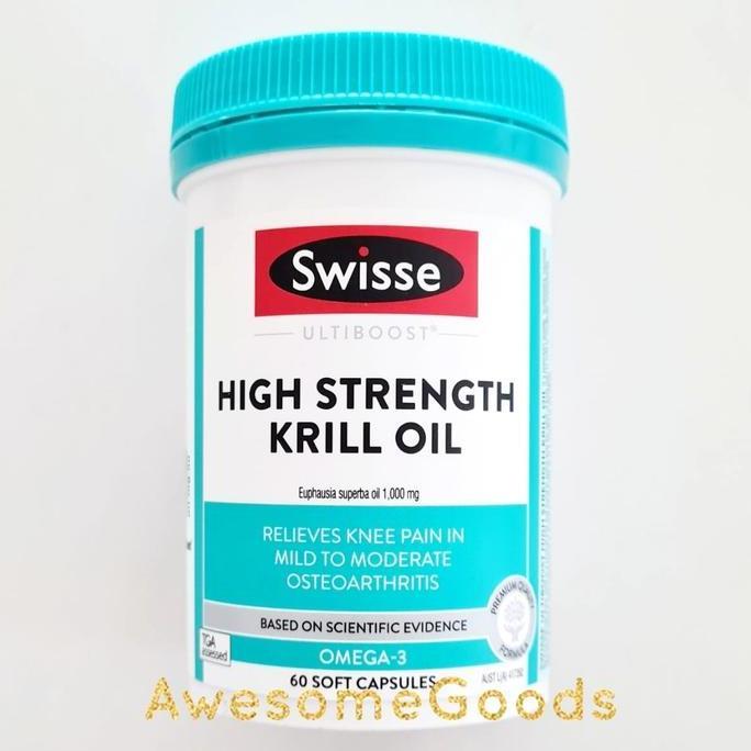 Swisse Australia Deep Sea Krill Oil 1000Mg 60 Capsules Terbaru !!!