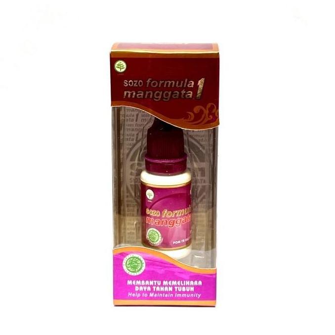 Jamu Tetes Soman 1 Sozo Formula Manggata Asli 15Ml Terbaru 