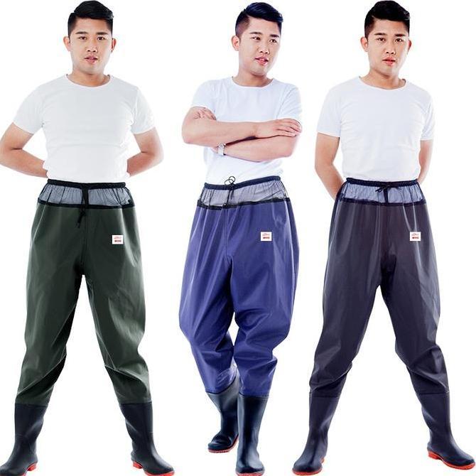 Calca- Petani/ Perkebunan/Mancing/Nelayan Ra Celana Kerja Pria/Nita Pants Overall Anti Air Sepatu Bo
