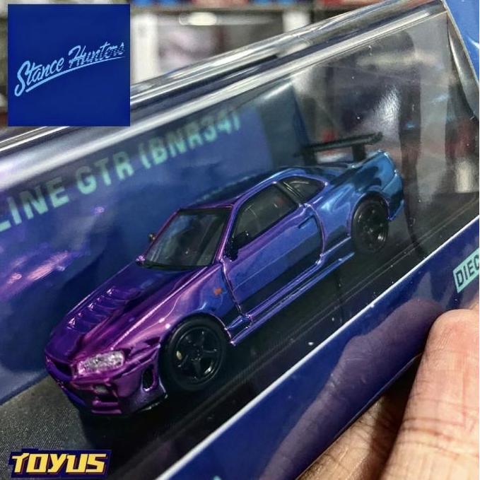 Stance Hunters - Nissan Silvia R34 Z-Tune Purple Gradient Metallic Chameleon
