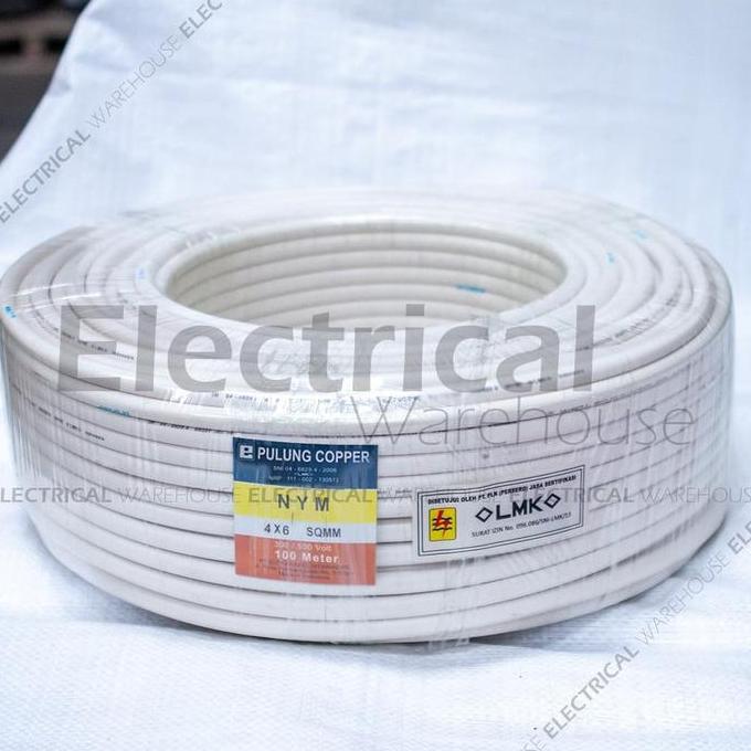 Ricita- Kabel Listrik Nym 4X6Mm2 Pulung (4X6Mm 4X6 Mm 4 X 6 Mm2)