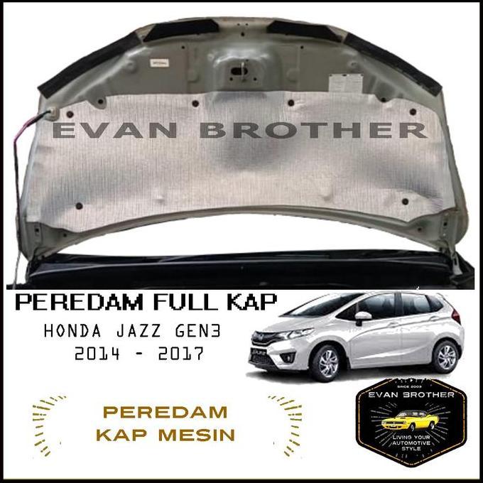 Peredam Panas Kap Mesin Mobil HONDA JAZZ Tahun 2015 - 2020 FULL KAP