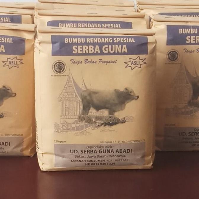 Bumbu Rendang Padang 500gram / bumbu rendang spesial serba guna SM