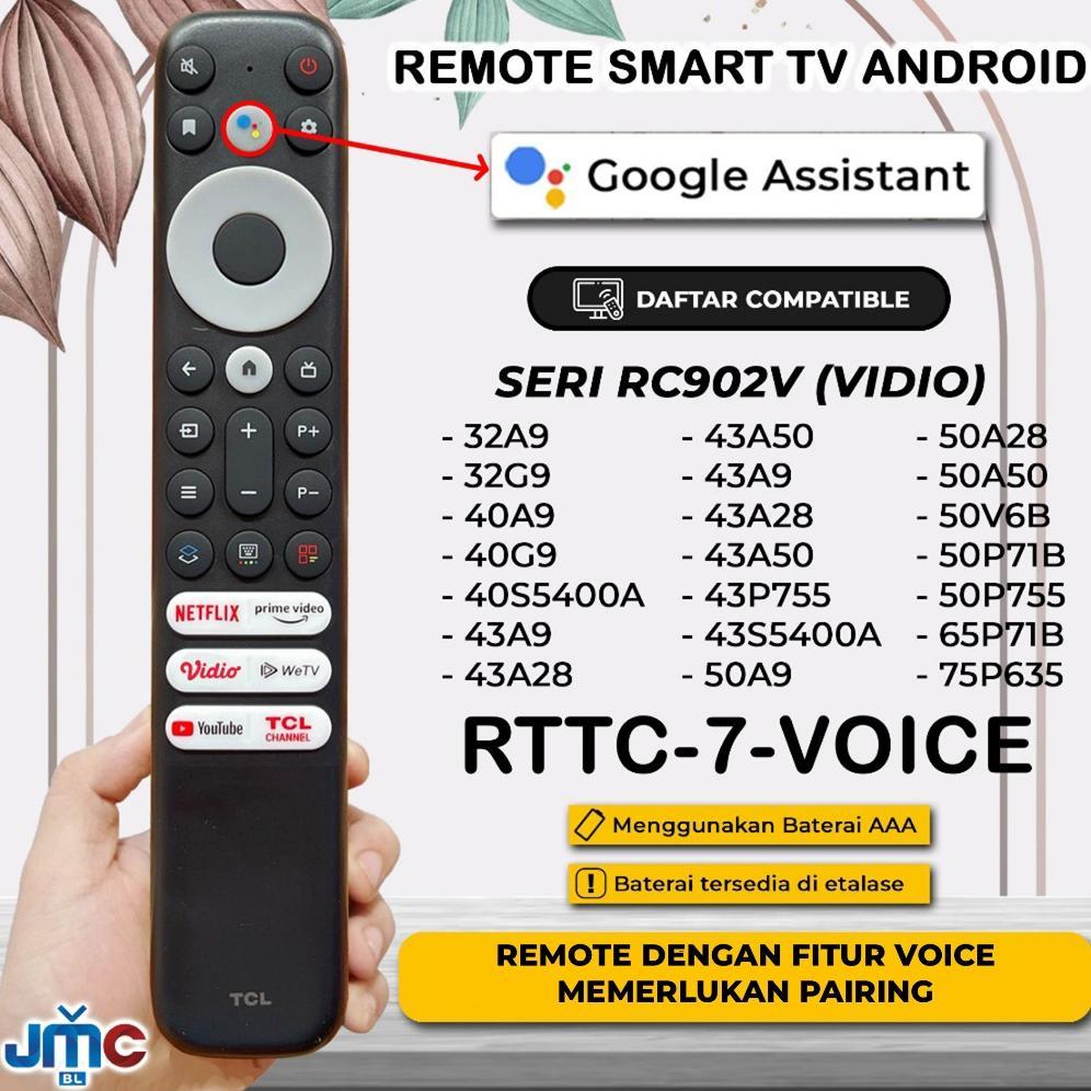 SOLVESSAMARKET REMOTE SMART TV ANDROID TCL RC902V TOMBOL IQIYI / VIDIO HEMAT