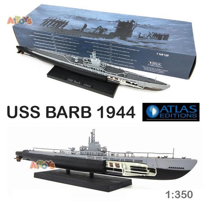 Diecast kapal perang mainan kapal induk miniatur kapal selam mainan