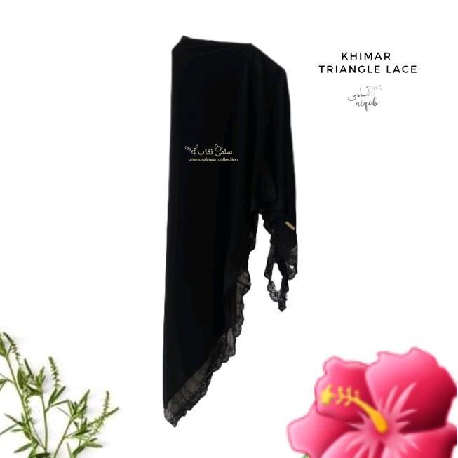Khimar V Shape Segita Jetbla