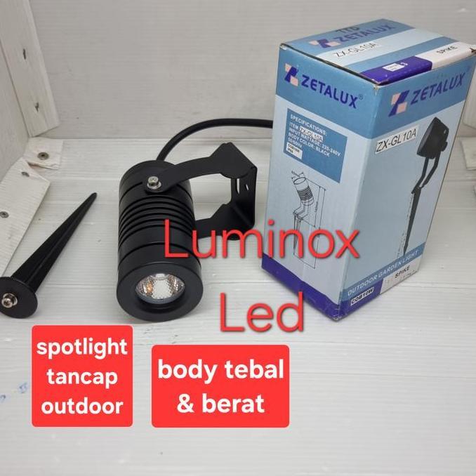 Promo Sorot Led Tancap Taman 10W 3000K Warmwhite Tembak Led 10Watt 10 Watt Terbaru 