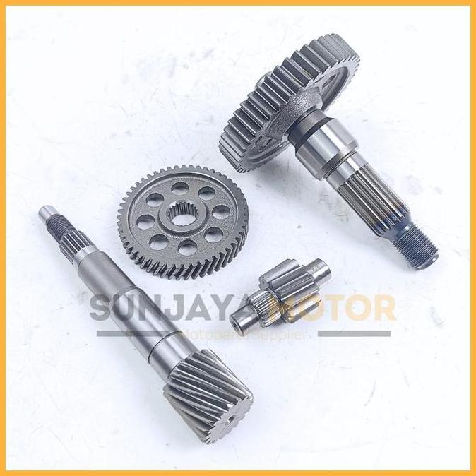 Gear Rasio Set Original Honda Kvy Gigi Rasio Beat Karbu Scoopy Carbu Spacy Karbu Gear Gardan Ori Ahm