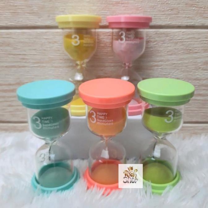 Jam Pasir 3 Menit Timer Hourglass Sand Clock TS
