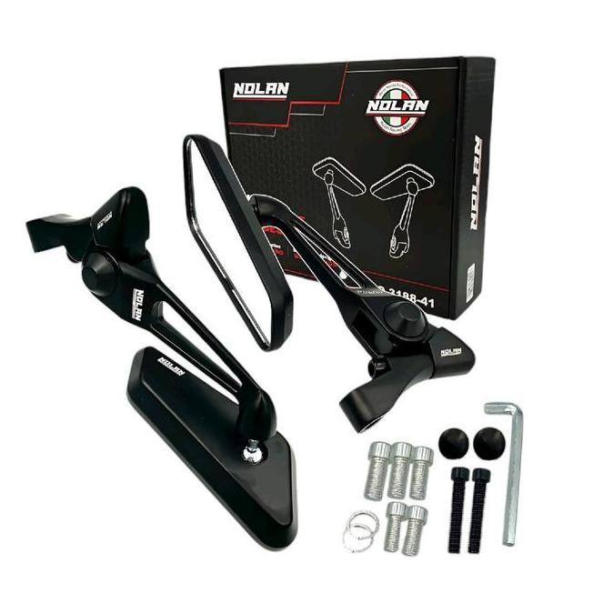 Promo kaca spion nolan model koso universal spion koso beat fazzio vespa matic nmax pcx vario mio cb