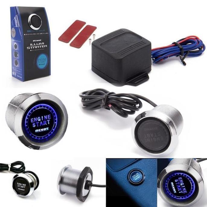 Engine Start Pivot Starter Mesin Keyless Engine Start Stop Push Button