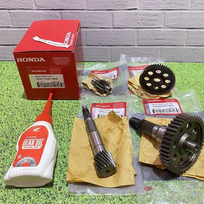 Gear Rasio Gardan+Oli Gardan Kvy Honda Beat Karbu Scoopy Karbu Vario 110 Karbu