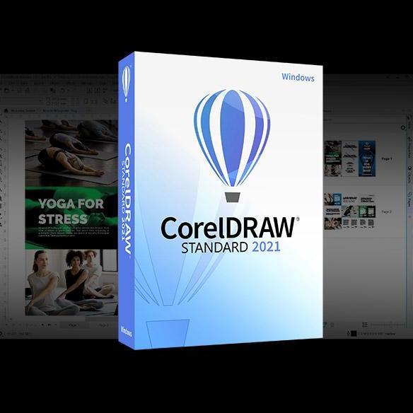 CorelDraw Standard 2021 Original License - Lifetime for 1PC