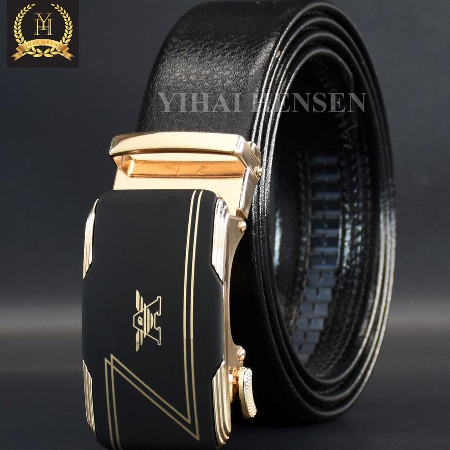 [Y&H] Ikat Pinggang Pria Model Rell Sabuk Pria Ikat Pinggang Exclusive Gesper Rell Men Belt - Yh076