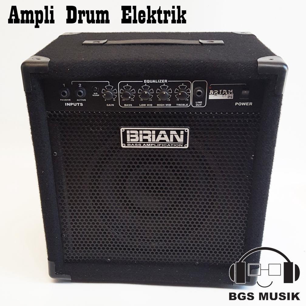 Ampli Drum Elektrik Original Brian 10inc - Sound Drum Elektrik