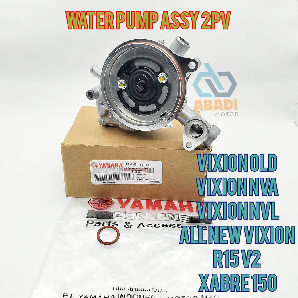 Water Pump Assy Yamaha 2PV Vixion Old Nva NvL Vixion New R15 V2 Xabre 150 Pompa Radiator WaterPump O