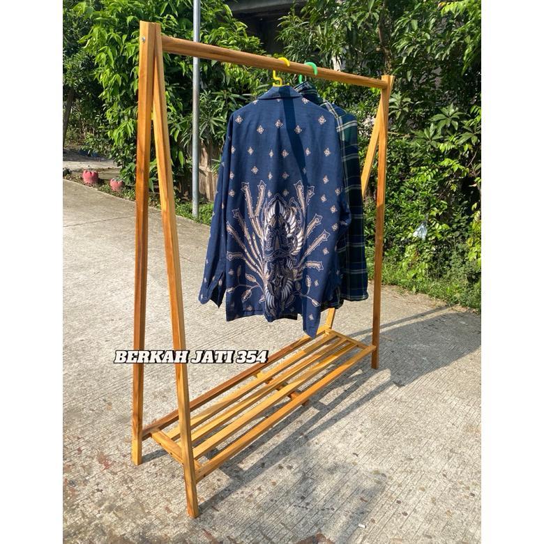Gantungan Baju Aestethic Stand Hanger Gantungan Baju Gantungan Baju Berdiri Rak Gantungan Baju Gantu