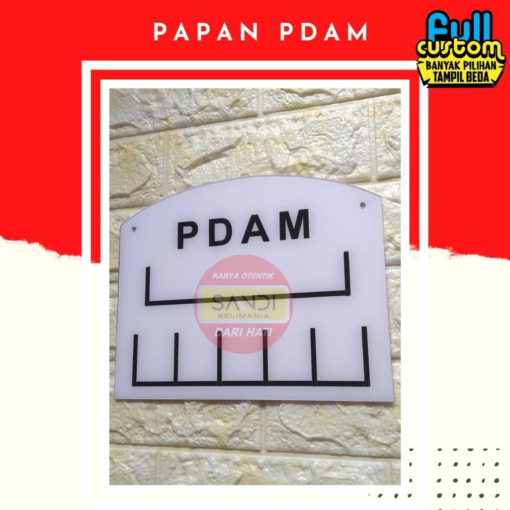 Papan Pdam Acrylic | Papan Custom Akrilik