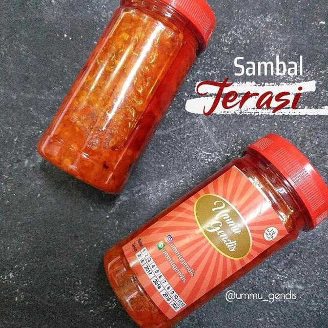 Spezia- Sambal Terasi Botol - Sambal Botol - Sambal Terasi