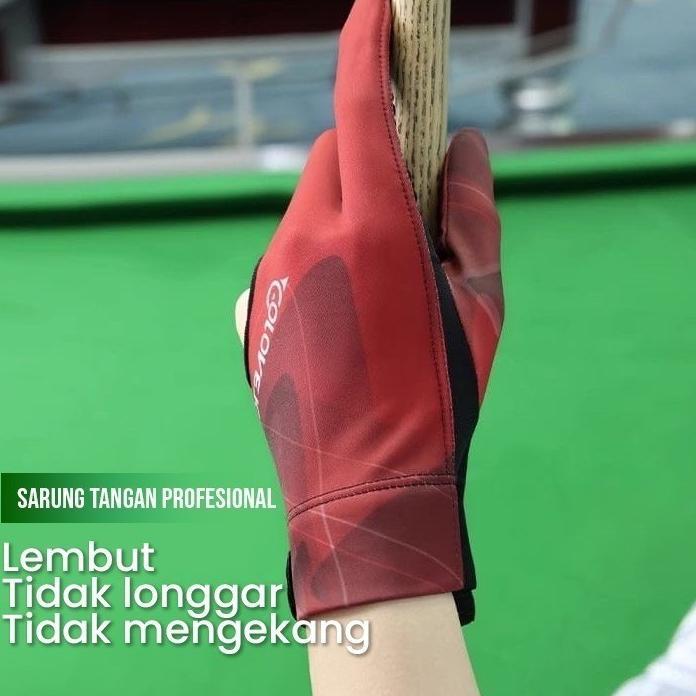 PuncakSarung Tangan Billiard Glove Billiard Gloves Billiard Sarung Tangan Biliar Sarung Tangan Bilia