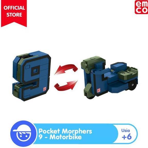 TRANSFORMERS POCKET MORPHERS NUMBER 9 - ORIGINAL EMCO New