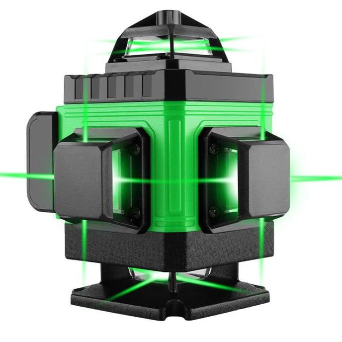 Boos Laser Level 16 Self Leveling laser level hijau 2 baterai
