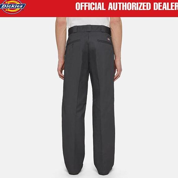 Celana Panjang Classic Work Pants Casual Pria Abu Abu Original Dickies | 874 Charcoal