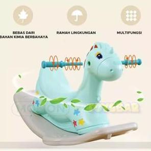 Molion Ride On 3in1 Mainan Anak Kuda Anak Kuda Kudaan Rocking Horse Mainan Anak